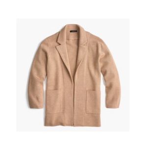 J Crew Open-Front Sweater Blazer